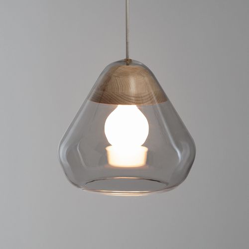 Lampadario Vetro E Frassino Ø30 Cm, Nasoa - la redoute interieurs - Modalova