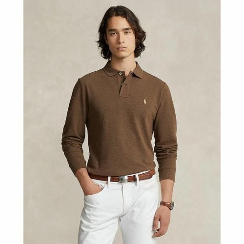 Polo dritta maniche lunghe custom fit - POLO RALPH LAUREN - Modalova