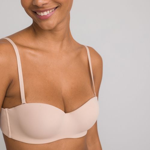 Reggiseno A Fascia Invisibile In Microfibra Donna Taglie 1 A - la redoute collections - Modalova