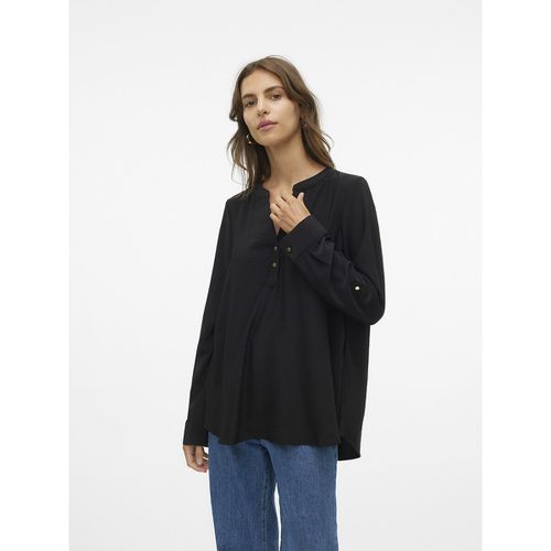 Blusa fluida, scollo a V - VERO MODA - Modalova