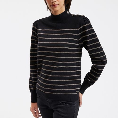 Maglione collo alto a righe - FREEMAN T. PORTER - Modalova