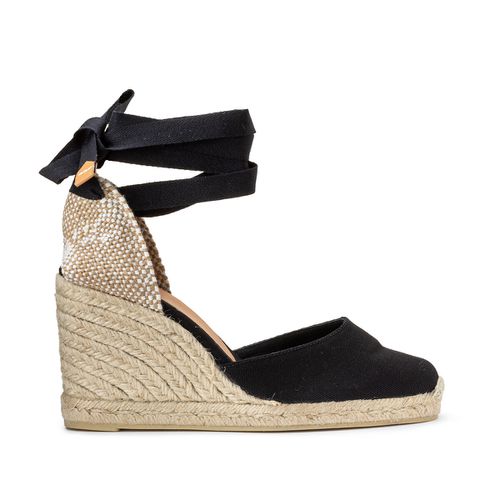 Espadrillas con zeppa in cotone CARINA - CASTANER - Modalova