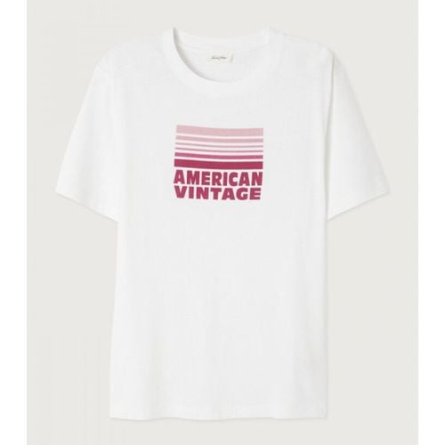 T-shirt girocollo maniche corte YKOBOW - AMERICAN VINTAGE - Modalova