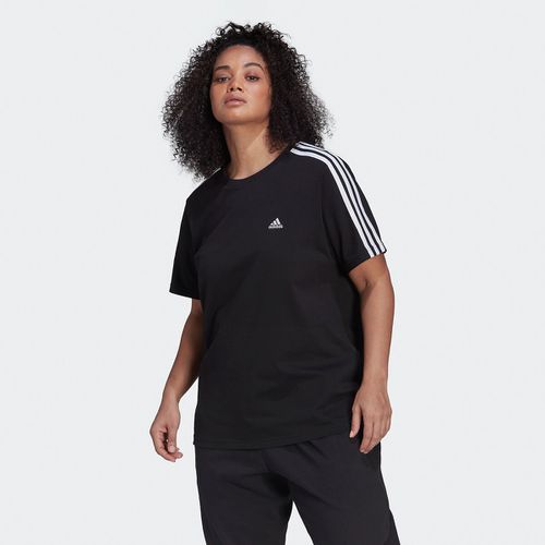 T-shirt Essentials Slim 3-stripes Donna Taglie 48/50 (FR) - 52/54 (IT) - adidas sportswear - Modalova