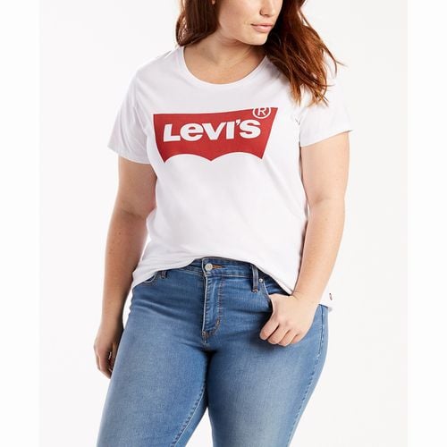 T-shirt Logo Levis Plus The Perfect Tee Donna Taglie 44/46 (FR) - 48/50 (IT) - levi’s plus - Modalova