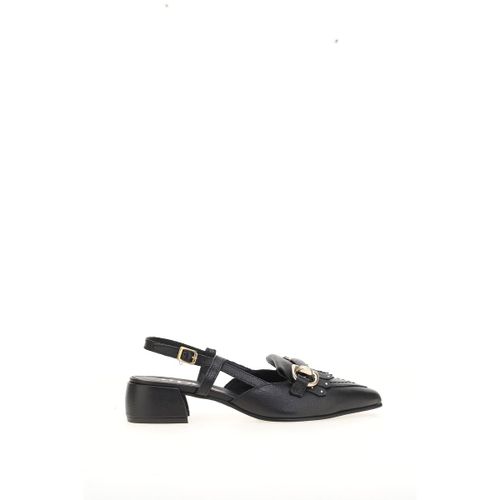 Ballerine slingback a punta in pelle - MJUS - Modalova