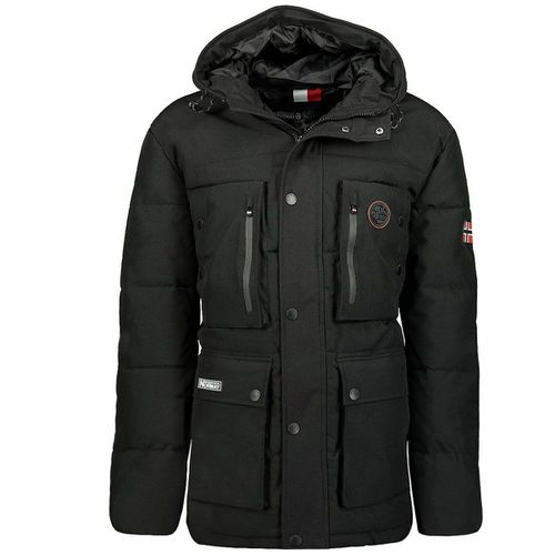 Parka Caldo Con Cerniera E Cappuccio Albert Uomo Taglie S - geographical norway - Modalova