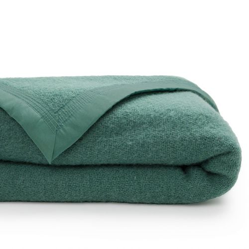 Coperta In Lana Vergine Woolmark 350 Gr/m² Taglie 180 x 220 cm - la redoute interieurs - Modalova