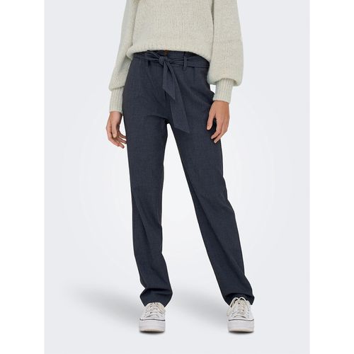 Pantaloni A Sigaretta, Vita Alta Da Annodare Donna Taglie 34 (FR) - 38 L32 (IT) - only - Modalova