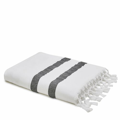 Asciugamano Fouta Bio, Foderato Spugna Antalya Taglie 50 x 100 cm - la redoute interieurs - Modalova