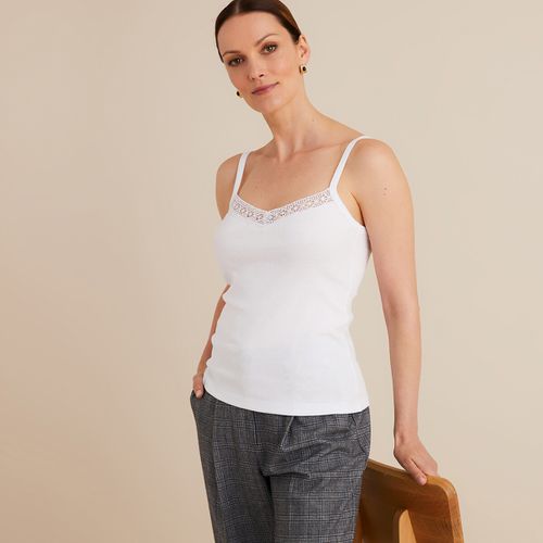 Top Scollo A V, Sottili Spalline Donna Taglie 34/36 (FR) - 38/40 (IT) - anne weyburn - Modalova