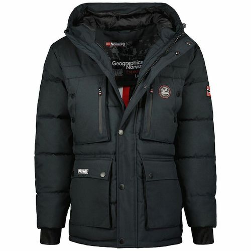 Parka Caldo Con Cerniera E Cappuccio Albert Uomo Taglie S - geographical norway - Modalova