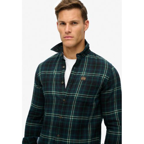 Camicia Da Boscaiolo In Cotone Uomo Taglie L - superdry - Modalova