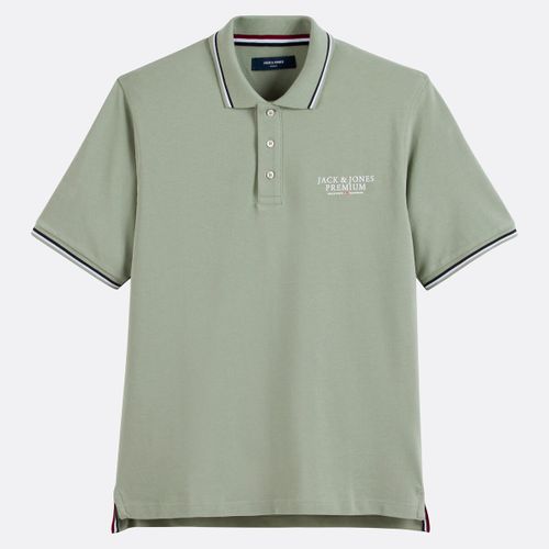 Polo con stampa Premium Rubber - JACK & JONES - Modalova