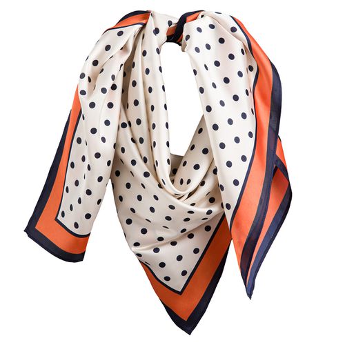 Foulard quadrato a pois - LA REDOUTE COLLECTIONS - Modalova