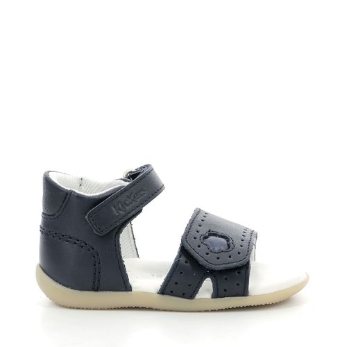 Sandali In Pelle Con Velcro Bigratch Taglie 19 - kickers - Modalova