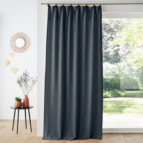 Tenda Lino/viscosa Con Laccetti Odorie Taglie 180 x 135 cm - la redoute interieurs - Modalova