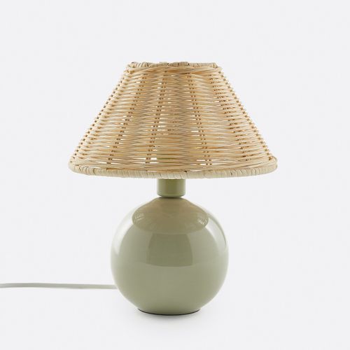 Lampada da tavolo ceramica e vimini, Alios - LA REDOUTE INTERIEURS - Modalova