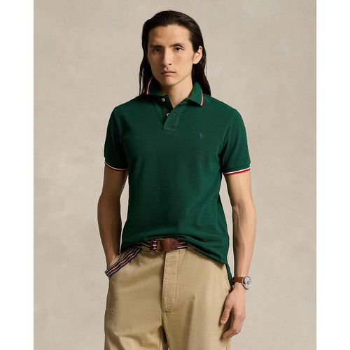 Polo Dritta Custom Fit In Maglia Piqué Uomo Taglie XL - polo ralph lauren - Modalova