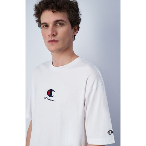 T-shirt Maniche Corte Logo Al Centro Uomo Taglie M - champion - Modalova