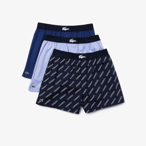 Lacoste Boxer Blu Uomo Taglie XS - lacoste - Modalova