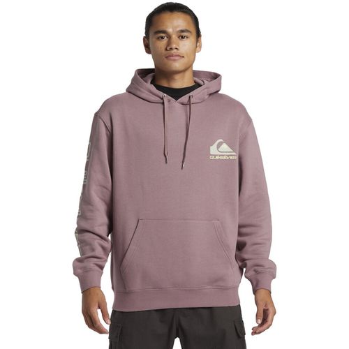 Felpa con cappuccio e piccolo logo - QUIKSILVER - Modalova