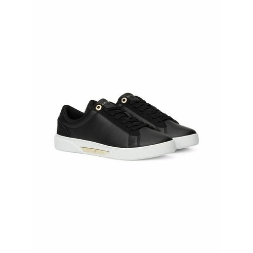 Sneakers Basse Chique In Pelle Donna Taglie 36 - tommy hilfiger - Modalova