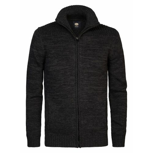 Cardigan Con Cerniera E Collo Alto Uomo Taglie S - petrol industries - Modalova