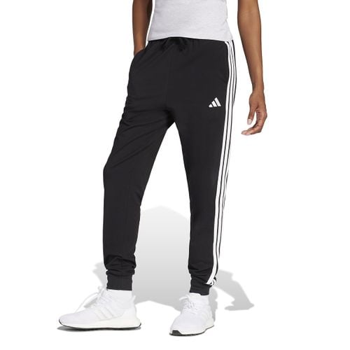 Pantaloni Tapered In Felpa Essentials 3-stripes Taglie XS - adidas sportswear - Modalova