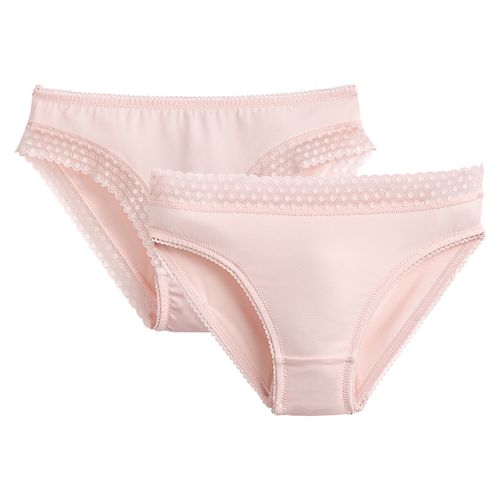 Confezione da 2 slip in microfibra, Microflex - LA REDOUTE COLLECTIONS - Modalova