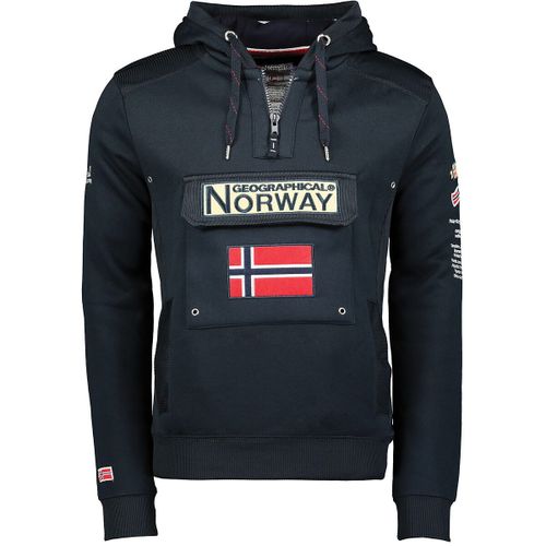 Felpa Con Cappuccio Con Logo Gymclass Uomo Taglie XXL - geographical norway - Modalova