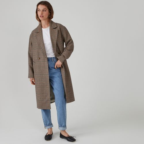 Cappotto, A Quadri Principe Di Galles Donna Taglie M - la redoute collections - Modalova