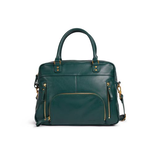 Borsa con cerniera multi-tasche in pelle MACY - NAT & NIN - Modalova