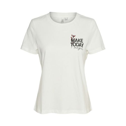 T-shirt maniche corte fantasia - VERO MODA - Modalova