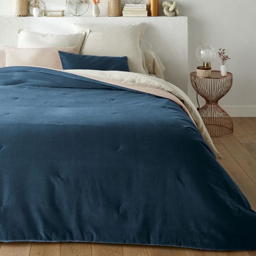 Copriletto Trapuntato Velluto Cotone, Velvet Taglie 180 x 230 cm - la redoute interieurs - Modalova