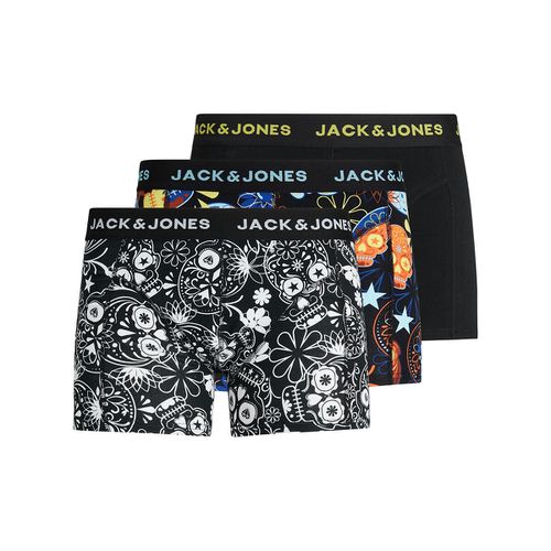 Confezione Da 3 Boxer Motivi Floreali Uomo Taglie L - jack & jones - Modalova