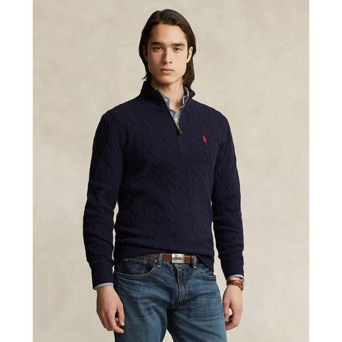 Maglione Collo Alto Lana E Cachemire Uomo Taglie L - polo ralph lauren - Modalova