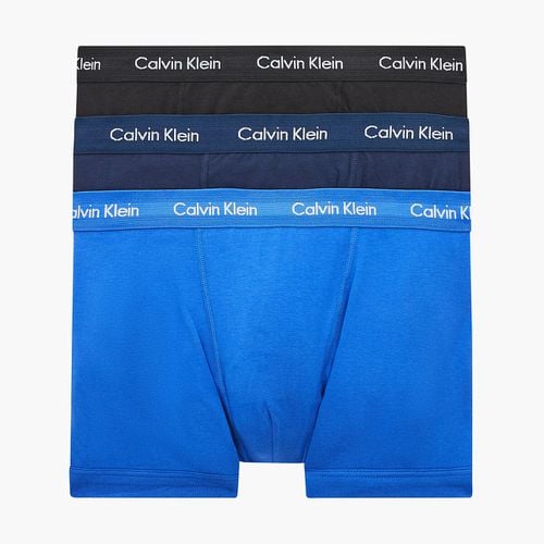 Confezione Da 3 Boxer In Cotone Stretch Uomo Taglie S - calvin klein underwear - Modalova