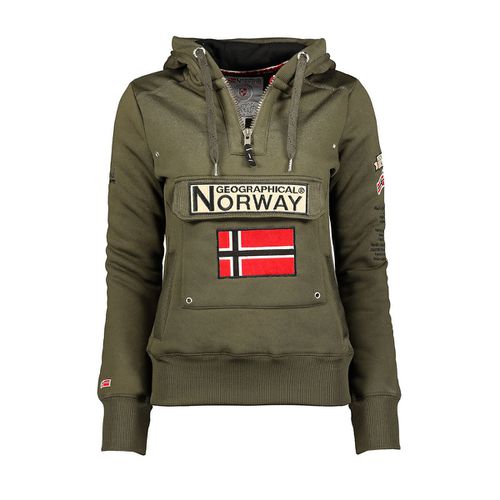 Felpa Con Cappuccio Gymclass Uomo Taglie XXL - geographical norway - Modalova