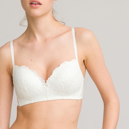 Reggiseno Imbottito In Pizzo Riciclato Donna Taglie 3 D - la redoute collections - Modalova