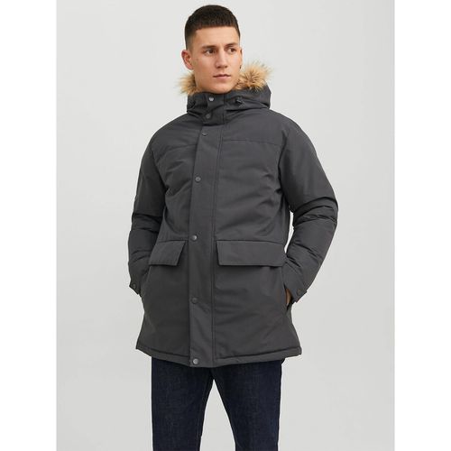 Parka con cappuccio bordato da pelliccia sintetica Jjchamp - JACK & JONES - Modalova