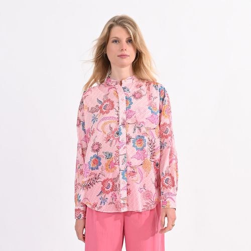 Camicia Fantasia Con Maniche Lunghe Donna Taglie M - molly bracken - Modalova