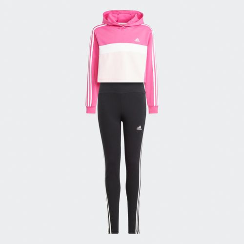 Completo Felpa Con Cappuccio + Leggings In Felpa Taglie 13/14 anni - 153/156 cm - adidas sportswear - Modalova