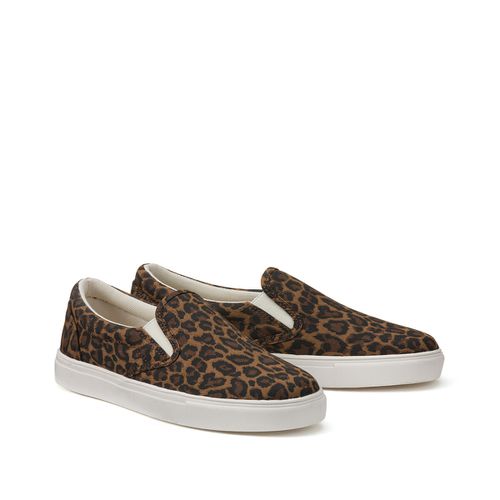 Sneakers slip-on stampa leopardata - LA REDOUTE COLLECTIONS - Modalova