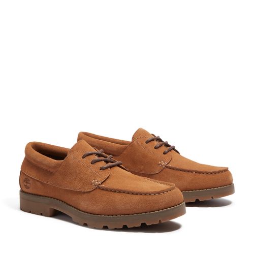 Scarpe Da Barca In Pelle Scamosciata Britton Square Uomo Taglie 46 - timberland - Modalova