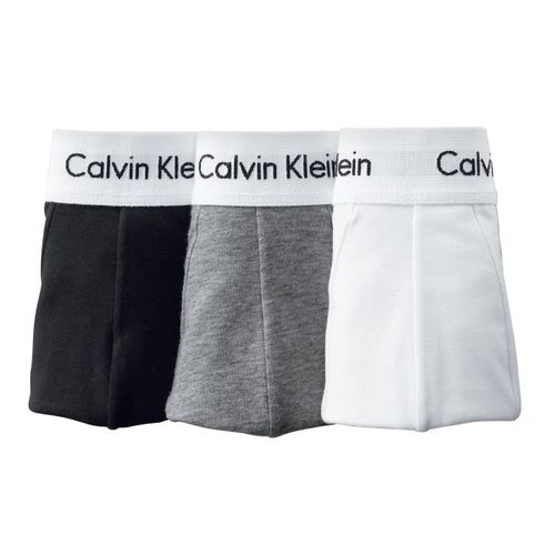 Confezione da 3 boxer misto cotone stretch a vita bassa - CALVIN KLEIN UNDERWEAR - Modalova