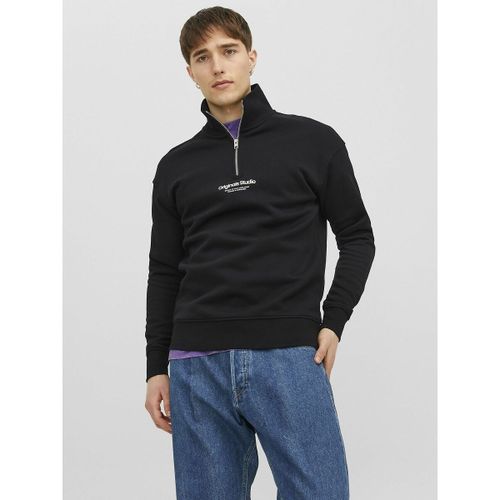 Felpa Ampia Mezza Cerniera Taglie S - jack & jones - Modalova