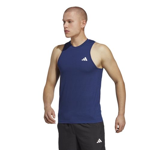 Canotta Da Training Piccolo Logo Uomo Taglie 4XL - adidas performance - Modalova