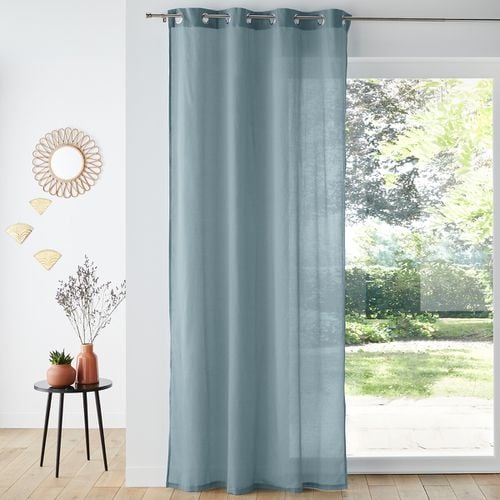 Tenda Occhielli Puro Cotone Scenario Taglie 260 x 135 cm - la redoute interieurs - Modalova