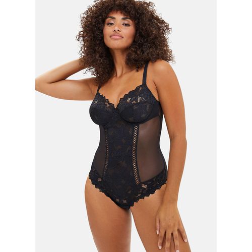 Body Avvolgente In Pizzo Arum Donna Taglie 3 C - sans complexe - Modalova